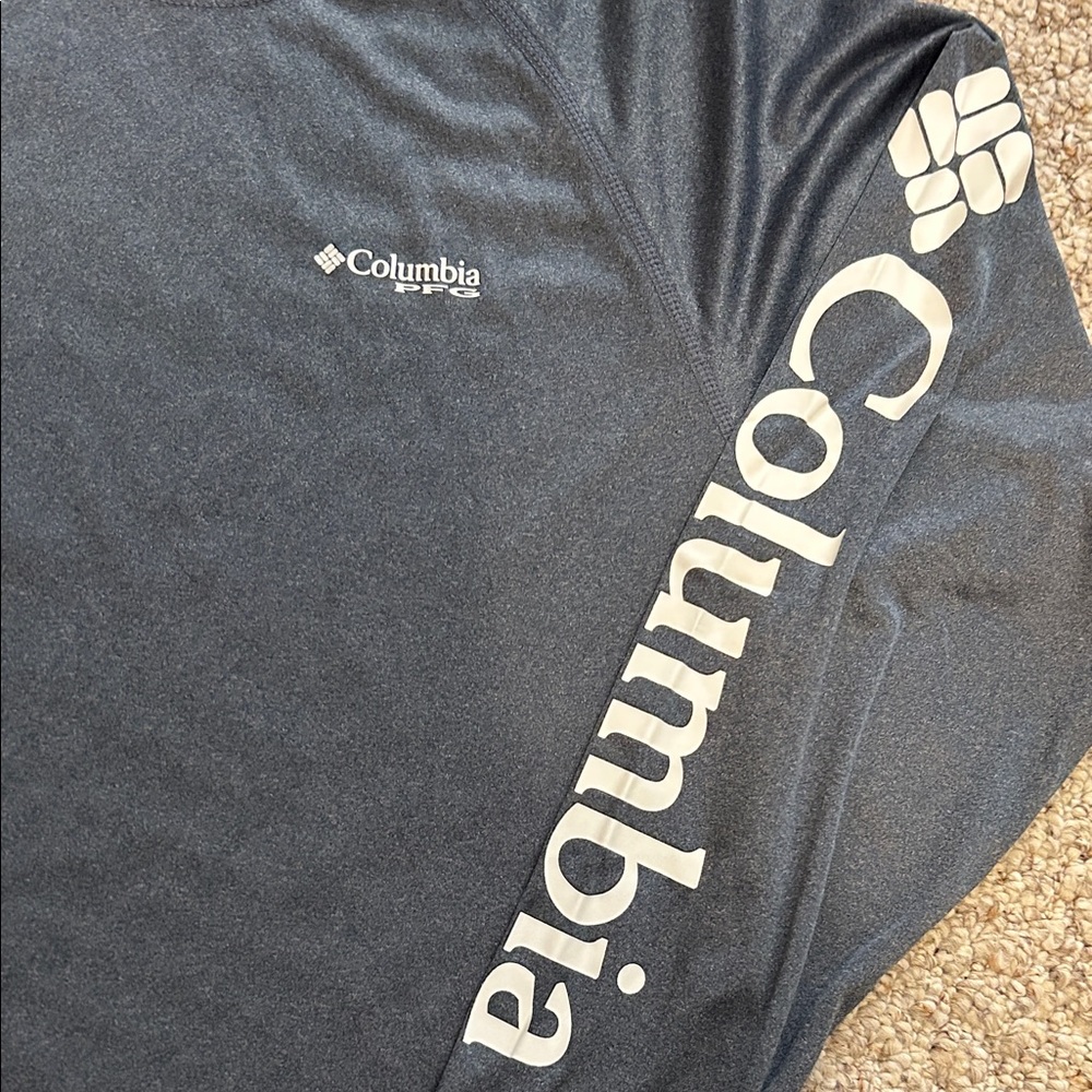 Columbia Men’s Dark Gray Long Sleeve Performance Shirt – Medium, NWOT - Picture 3 of 9